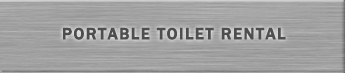 Portable Toilet Rentals